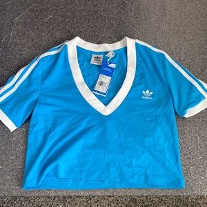 Adidas cropped tee